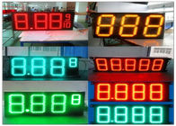 Wireless Remote Control Gas Station LED Signs 4 Digits Number Display With 110° Viewing Angle