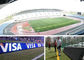 P8 Stadyum LED Ekran SMD 3'ü 1 Arada Spor Dış Mekan LED Duvar UEFA