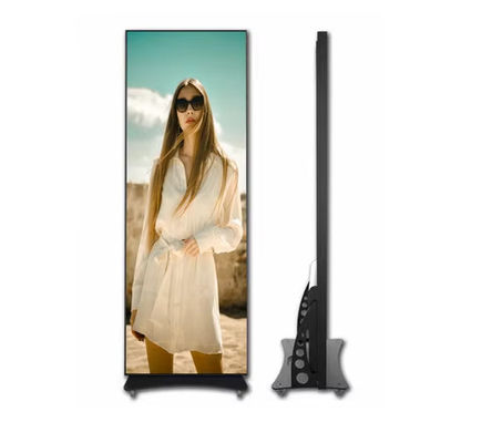 Hareketli Poster LED Ekran 64X20X192 cm Tam Renkli Ticari LED Ekran Ekranı