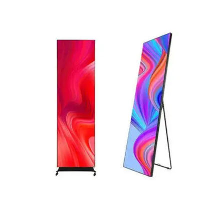 İçeride Kullanım İçin Tam Renkli Ticari LED Ekran Posteri 2000*750*30mm Ekran Boyutu