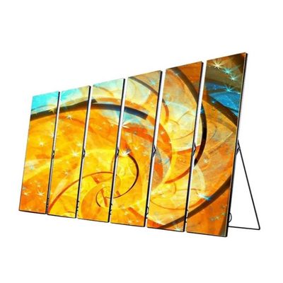 1920x640x33mm HD Ticari LED Ekran Ekran Posteri Dışarıda Reklam İçin Yerde Durma