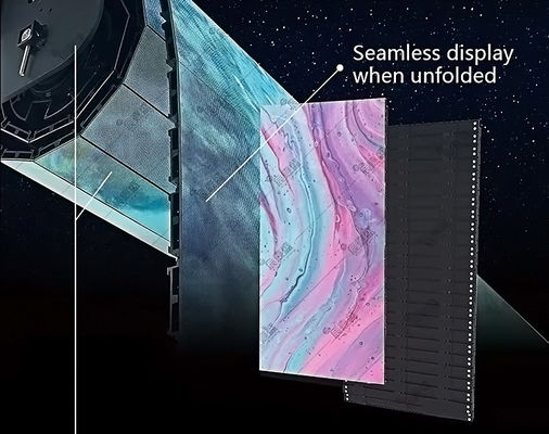 Esnek LED Rulo Ekran P1.5, Yer Tasarrufu Sağlayan Tasarım Konferans Salonları Toplantı Odaları